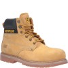 CAT Powerplant SB Safety Boots Steel Toe Caps Honey